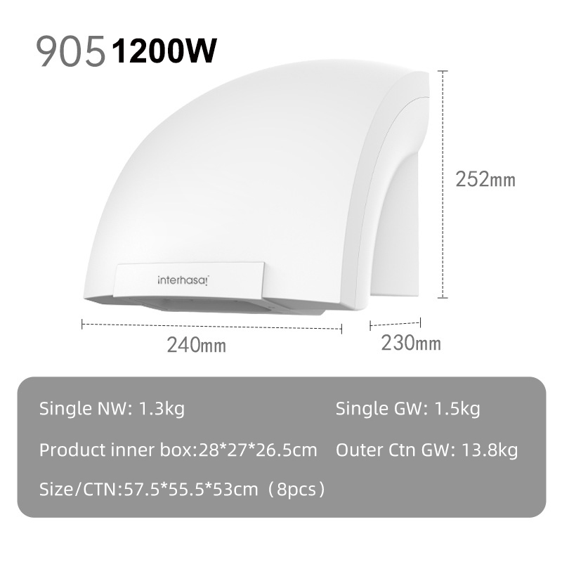 905 blanc 1200w