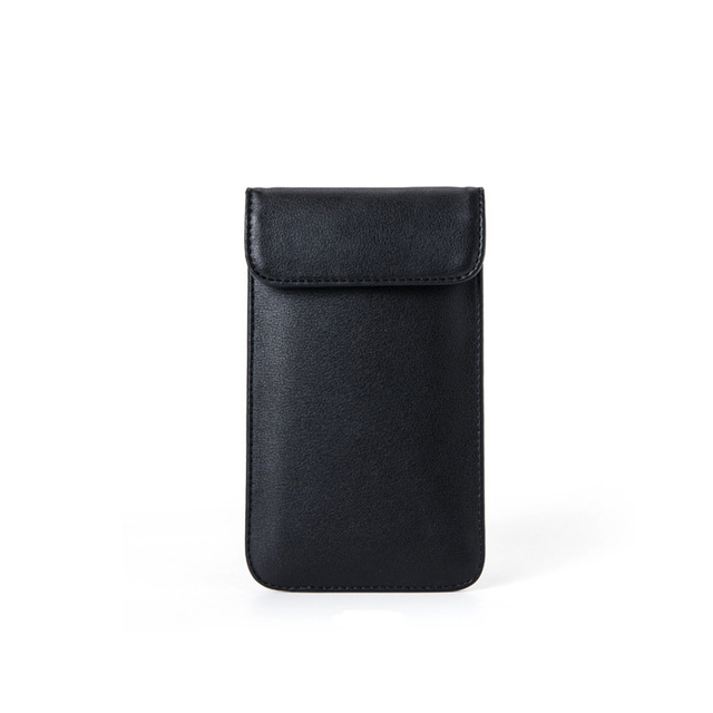 Anti-Hacking RFID Signal Blocking Faraday Bag Shield Pouch Wallet for Cell Phone Privacy Protection and Car Key FOB Protector