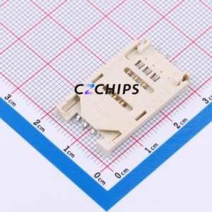 C7012-01 SIM Card Connector SMD Connector ( Body Max Height: 3mm ) - Product Image 1