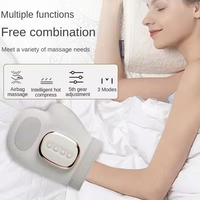 Masajeador de Manos con Compresión para Dedos, Palma y Muñeca, con Calor y Presión de Aire para el Cuidado de la Salud