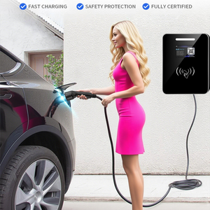XTEVSE Nueva Estación de Carga Rápida CA para Vehículos Eléctricos de 11kW 22kW, Cable de 5M, Enchufe Tipo 2, Pantalla de 4.3 Pulgadas, 32A 7kW, <span class=keywords><strong>Wallbox</strong></span> para SERES - Product Image 3