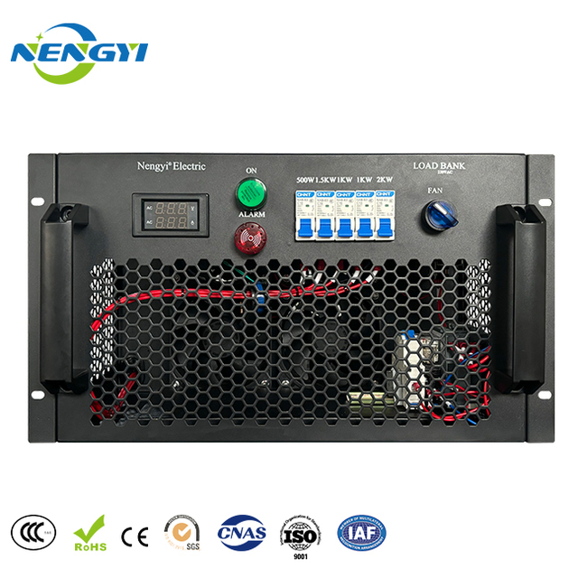 6kw 230vac Load Bank Dummy Load Bank Resistive Rack Mounted Load Bank