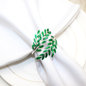 Accessori da tavolo oro portatovaglioli oro <span class=keywords><strong>fiore</strong></span> portatovagliolo decorazione per matrimonio matrimonio evento - Product Image 3