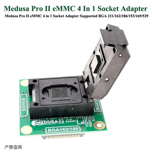 Adaptateur de prise eMMC 4-en-1 Original Medusa Pro II Box pour la réparation et le flashage de téléphones K389 - Product Image 2