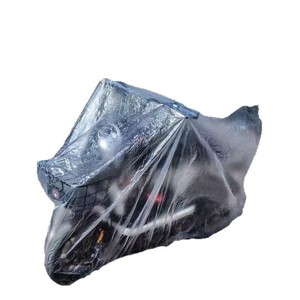 Disposable Transparent Bicycle Rain Cover Full Protection Waterproof Portable For Mountain Bikes Foldable Single Thickened - Product Image 1