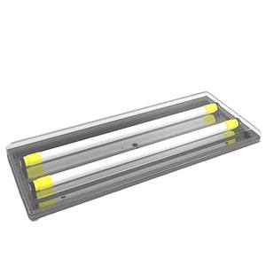 Tube lumineux fluorescent jaune pour plafond, protection UV pour les salles d'archives, en verre, à économie d'énergie, principe CFL - Product Image 1