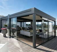 Maison capsule modulaire moderne en aluminium à double vitrage Low-E, alimentée à l'énergie solaire, écologique, pour hôtels et complexes hôteliers