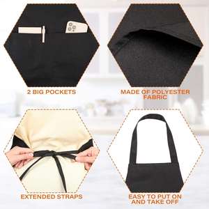 Tablier de chef personnalisé imprimé en gros pour festivals culinaires, promotionnel, résistant à l'eau, pour la personnalisation de marque - Product Image 4