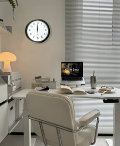 Hiện đại RCC đài phát thanh kiểm soát lớn đồng hồ treo tường thiết kế đơn giản lớn cho nghỉ hưu phục sinh vẫn còn sống trang trí đồng hồ treo tường - Product Image 4