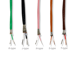 Cable de extensió<span class=keywords><strong>n</strong></span> de termopar tipo K de FEP/KAFPF para alta temperatura, cable de termopar K/<span class=keywords><strong>N</strong></span>/<span class=keywords><strong>J</strong></span>/T/S para sensor de temperatura de prueba - Product Image 1