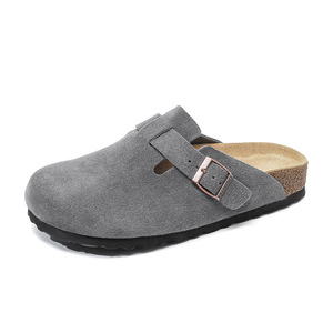 Gizeh 2025 Plataforma de moda Zapatillas de corcho para exteriores Nuevo estilo de primavera y verano Sandalias planas para hombres <span class=keywords><strong>Chanclas</strong></span> de playa para estudiantes - Product Image 4