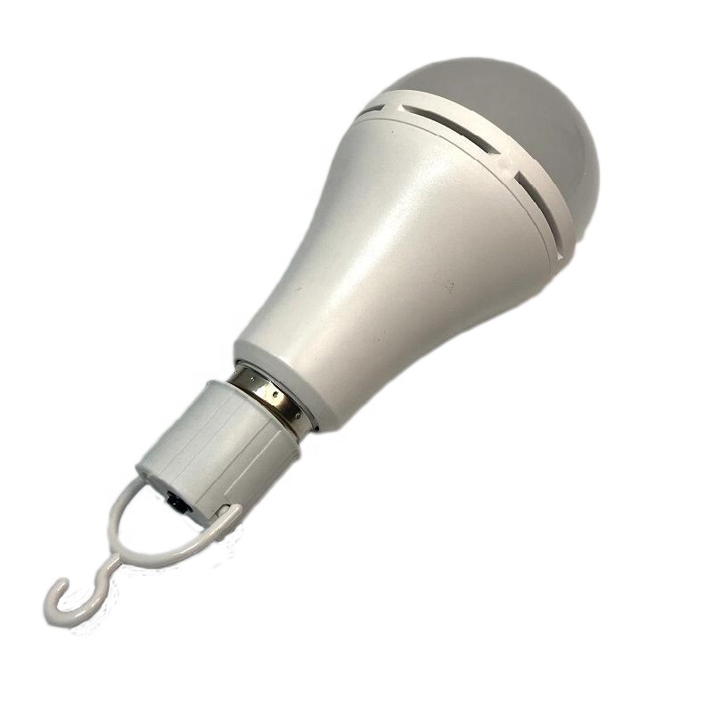 Rechargeable Emergency LED Light Bulb 80lm/w E27/B22 for Home Outdoor Camping 7W/9W/12W/15W 2700-6500K Color Temp 20000 Hours