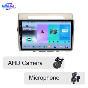 HENMALL Android Car Stereo Touchscreen Carplay Auto <strong>Navigation</strong> Upgrade Smart Console <strong>System</strong> for Toyota Verso 2004-2009 - Product Image 1