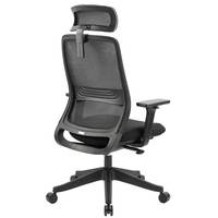 Chaise de bureau pivotante en maille ergonomique de luxe moderne confortable pour les visiteurs