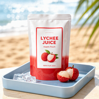 Aseptisch vacuüm verpakt lychee fruitsap 100% fruitsap 1kg Klaar voor consumptie voor drankenmerk groothandel