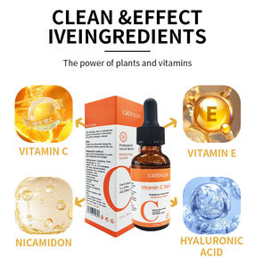 เซรั่มบำรุงผิวหน้า OEM Brightening Vitamin Illuminating Serum ช่วยเสริมสร้างเกราะป้องกันผิว พร้อมเติมความชุ่มชื้นด้วยไฮยาลูรอนและวิตามินซี - Product Image 3