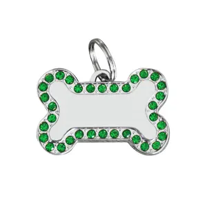 Zink legierung hochwertige personal isierte Haustier Katze Hund ID Tag Halsband Zubehör Haustier Tag Anhänger Hund ID Tag