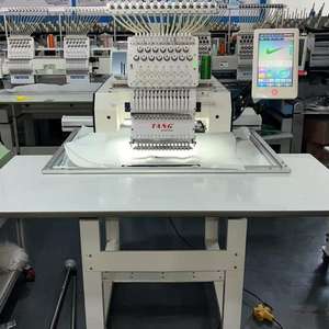 Máquina de bordar de quince agujas <span class=keywords><strong>TANG</strong></span> de un solo cabezal usada de bajo precio 50*80cm - Product Image 1