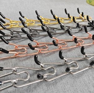 Collares de entrenamiento para mascotas Cadena de estrangulamiento de acero inoxidable <span class=keywords><strong>Collar</strong></span> de punta de oro rosa, <span class=keywords><strong>Collar</strong></span> de perro pellizco con hebilla de liberación rápida para perros - Product Image 3