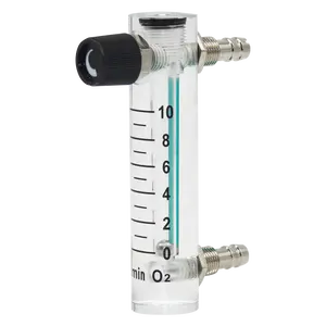 실험실 휴대용 아크릴 rotameter 공기 유량계 가스 유량계