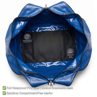 Sac de hockey imperméable en bâche PVC robuste avec logo personnalisé pour jeunes et seniors, sac d'équipement de hockey sur gazon et sur glace