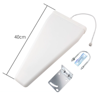 Antenne log-périodique à gain élevé 9-12 dBi 700~3700 MHz LPDA, résistante aux intempéries pour extérieur, pour 4G 5G