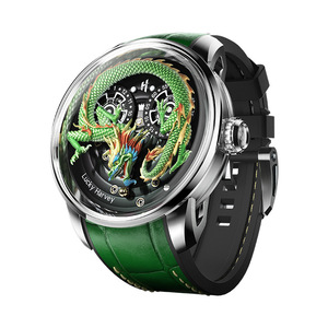 Orologio Serie <span class=keywords><strong>Master</strong></span> con Quadrante a Tema Drago - Orologio Meccanico Automatico di Alta Gamma alla Moda - Product Image 3