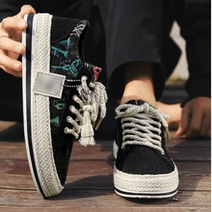 Nuevas Zapatillas Deportivas Casuales de Primavera para Hombre, Estilo Coreano, con Cordones, Cómodas, Transpirables, Antideslizantes, Material Superior de Tela - Product Image 4