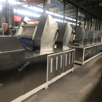 Goedkope industriële instant noodle machines uit China, goedkope productielijn, snelle noodle machine, gebakken.