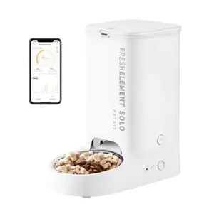 <span class=keywords><strong>PETKIT</strong></span> Fresh Element SOLO wi-fi abilitato alimentatore automatico intelligente <span class=keywords><strong>per</strong></span> animali domestici <span class=keywords><strong>per</strong></span> cani e <span class=keywords><strong>gatti</strong></span> con ciotola in acciaio inossidabile all'ingrosso - Product Image 1