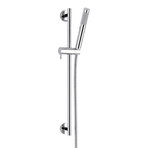 SIRACUSA - Porte de douche coulissante complète chromée, largeur 8,3 cm, hauteur 69,5 cm, accessoire pour salle de bain - Product Image 1