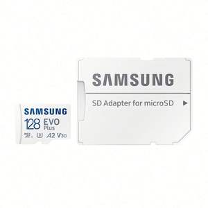 Carte mémoire originale SAMSUNG EVO Plus 64 Go 128 Go 256 Go 512 Go, carte SD TF, carte mémoire SD C10 U3 V30 4K avec adaptateur SD - Product Image 5
