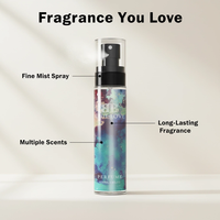OEM ODM Brume parfumée Sea Breeze, douce, hydratante, aux notes d'agrumes, boisées et fruitées, Eau de Toilette, spray longue durée pour hommes et femmes, personnalisable