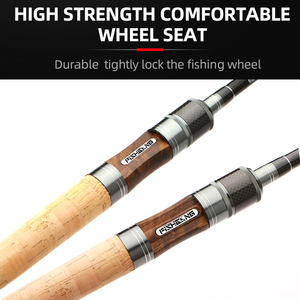 FISHGANG – canne à pêche spinning ou spinning à leurre, accessoire à grande surface en carbone <span class=keywords><strong>de</strong></span> 1.8m, 1.98m, 2.1m, 2.4m, 5.6mm - Product Image 3