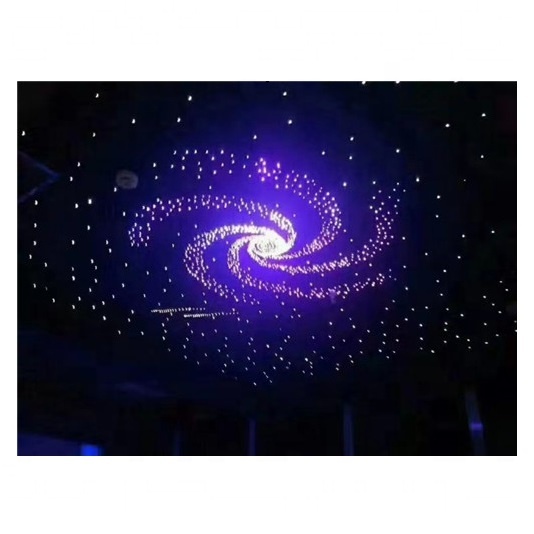 Custom Starry Sky Ceiling Fiber Optic Star Ceiling Panels RGB Lights for Home Cinema