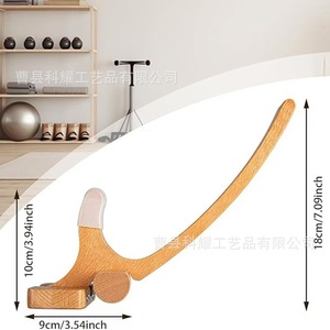 Estirador Lumbar de Madera Ky41, Soporte para Cintura y Columna Vertebral, Equipo para Ejercicios de Estiramiento de Cadera - Product Image 4
