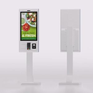 Máquina de autopedido personalizada de 21,5 pulgadas, impresora Pos NFC, escaneo QR, quiosco de autoservicio de tipo permanente para restaurantes y bancos - Product Image 2