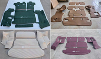 Tapete de Cuero de Lujo Personalizado para Maletero de Coche para Hyundai Tucson Santa Fe Elantra Veloster Sonata Ix35