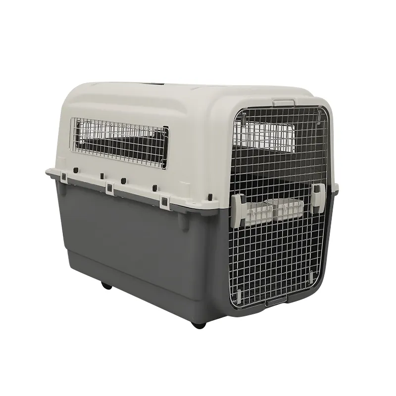 Iata hãng hàng không được phê duyệt nhựa PET Carrier Dog Crate cho đi du lịch