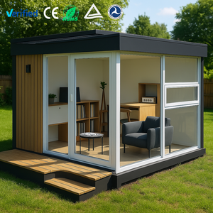 Precio competitivo al aire libre de lujo portátil prefabricada Mini pequeña cabina prefabricada cobertizo de jardín habitación de oficina móvil Oficina reunión Pod - Product Image 1