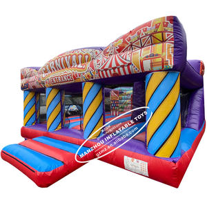 Fun <span class=keywords><strong>Fair</strong></span> Park Jumpy House Bouncer istana pantul tiup Kombo komersial dapat dipompa - Product Image 1