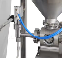Machine de remplissage, de scellage et d'emballage automatique de liquides et de pâtes FYL-100, PLC, acier inoxydable, pour aliments, cosmétiques, sauces, miel, shampooing