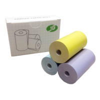 Gulungan Kertas Thermal Kecil 57x30mm 57x25mm untuk Printer Mini