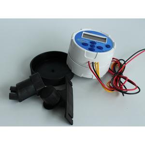 Válvula solenoide de riego automático de 1 pulgada con cierre de CC para jardín, césped y uso exterior, cuerpo de plástico con cables rojos y negros - Product Image 2