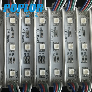 โมดูลไฟ LED Poplor 3 ดวง ไฟ DC 24V สี RGB สำหรับป้ายโฆษณา - Product Image 3
