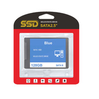 قرص SSD أصلي سعة 120 جيجابايت/240 جيجابايت مقاس 2.5 بوصة SATA2 و256 جيجابايت SATA 2 بلاستيكي داخلي للكمبيوتر المكتبي بغلاف معدني جديد