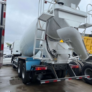 Camión Mezclador de <span class=keywords><strong>Concreto</strong></span> HOWO Weichai de 10 CBM, Resistente y de Gran Capacidad, para Transporte de Materiales de Construcción Urbana - Product Image 5