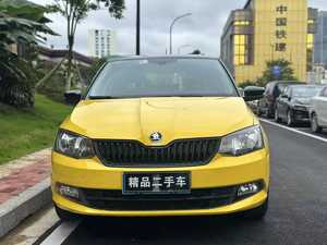 Skoda <span class=keywords><strong>Fabia</strong></span> 1.6L Automatica Edizione Sport Benzina 2016 Usata Guida a Sinistra Gialla Hatchback Pneumatici R15 per Esportazione - Product Image 2