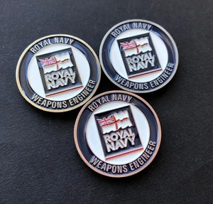 Factory Direct Challenge <strong>Coins</strong> Free Zinc Alloy Samples Gold/Silver Platedg MOQ Support for Souvenir Collectibles - Product Image 2
