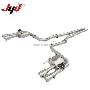 Sistema de Escape Catback con Válvulas para <span class=keywords><strong>Ford</strong></span> <span class=keywords><strong>Mustang</strong></span> GT <span class=keywords><strong>5.0</strong></span> V8 2014-2025, <span class=keywords><strong>Precio</strong></span> de Fábrica, Acero Inoxidable 304, Tubo de Silenciador - Product Image 3